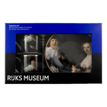 Espresso set "Marten en Oopjen" - Rijksmuseum