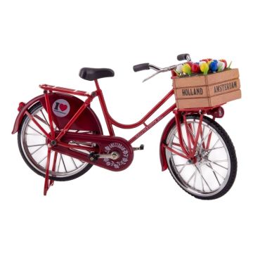 Fiets "I Love Amsterdam" Rood