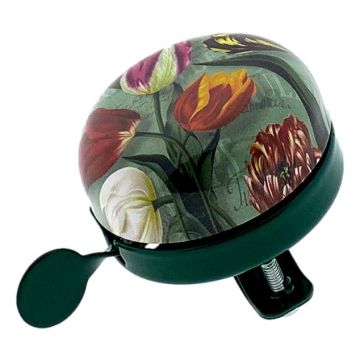 Fietsbel "Groene Tulpen", 6 cm