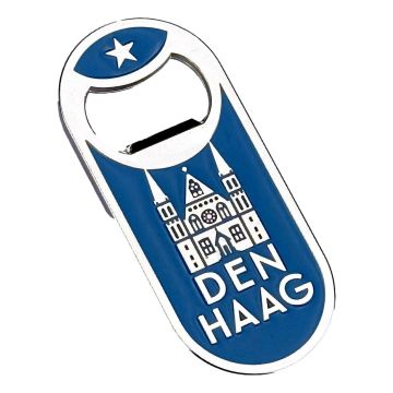 Flesopener Den Haag Blauw