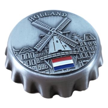 Metal bottle opener "Holland" Tin XL
