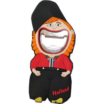 Bottle opener / memo magnet mr. Volendam