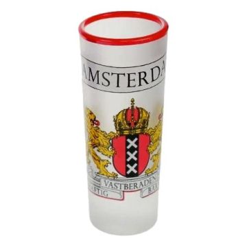 Shotglas Wodka Wapen Amsterdam 10cm 