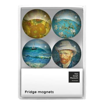 Box of Glass Magnets "Van Gogh Highlights"