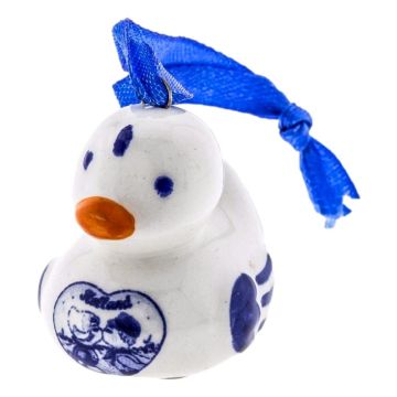 Small Duck Christmas Pendant 