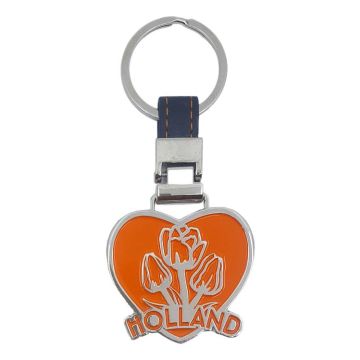 Sleutelhanger Oranje Tulp