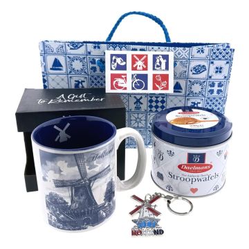Hollands Geschenk "Molen" Tegeltas