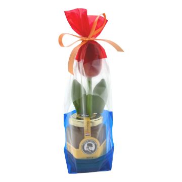 Hollands Goud: Bloemenhoning & Houten Tulp