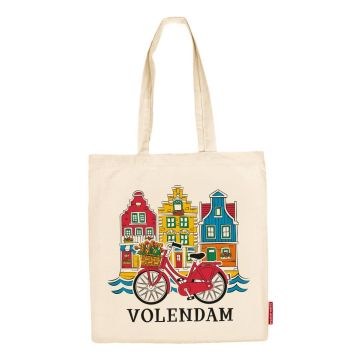 Katoenen Tas "Houses Volendam"