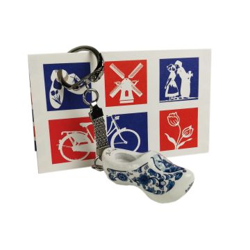 Cadeaukaartje Holland met sleutelhanger