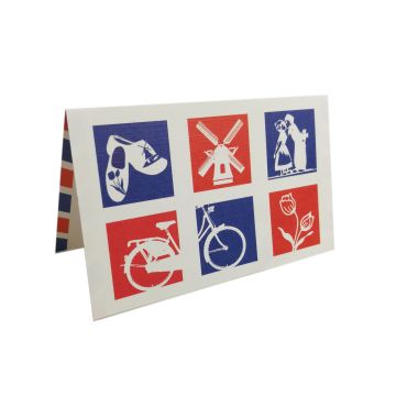 Cadeaukaartje Holland met bericht