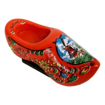 Fridge magnet Clog Orange, 6 cm