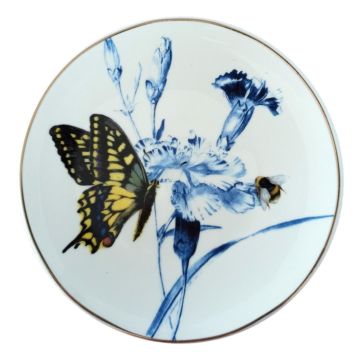 Wandbord Koninginnepage, 16 cm