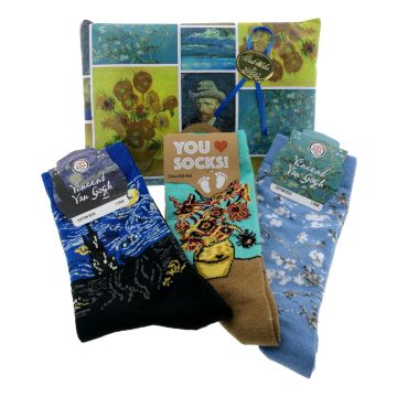 Cadeauset Heren Sokkenset "Van Gogh" 