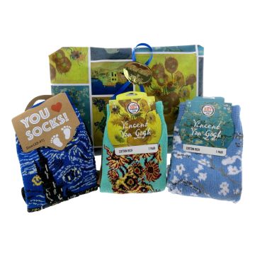 Set van Gogh Sokken - Cadeau - Dames 35-41