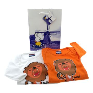 Dubbele Leeuw Baby Romper Set