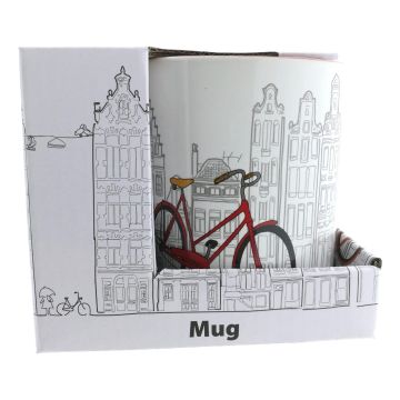 Mok Rode Fiets Amsterdam