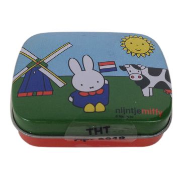Pepermunt in blikje Nijntje met Windmolen en Koe