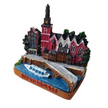 Miniatuur 3D Oudekerksplein Amsterdam