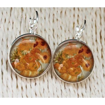 Earring set Sunflowers