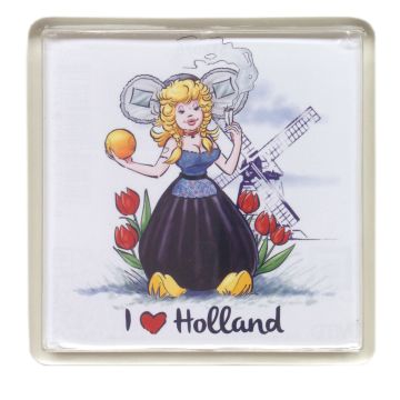 Koelkastmagneet Hollands Boerinnetje