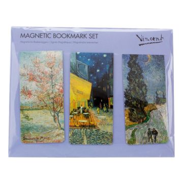 Magnetische boekenleggers set - Van Gogh - Kroller muller 1