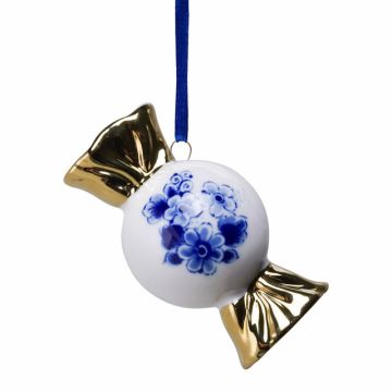 Christmas ornament candy gold