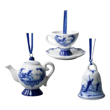 Christmas ornaments set Windmill