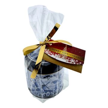 Christmas Stroopwafel Tin with a Personalized Card