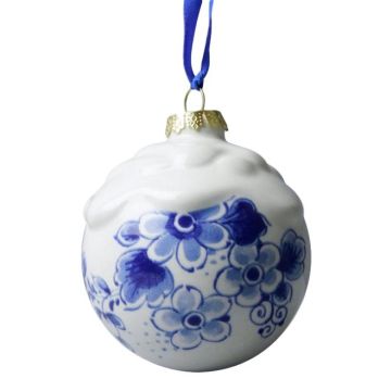 Christmas ball "Snowball Delft Blue"