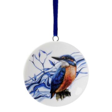 Christmas ornament Kingfisher, 6 cm