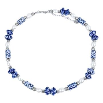 Ketting Delfts blauw 'Jonkvrouw'