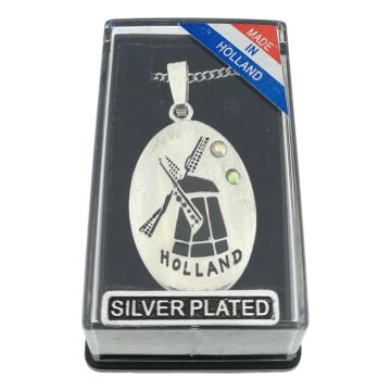 Ketting Zilver "Hollandse Molen"