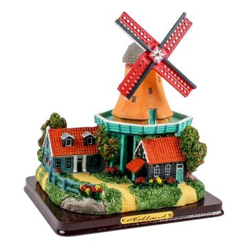 Polystone Stellingmolen Kievit, 16 cm 
