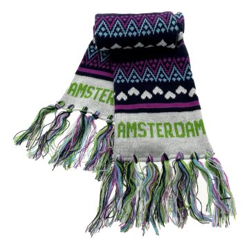 Kinder Winter Sjaal "Paars" Amsterdam