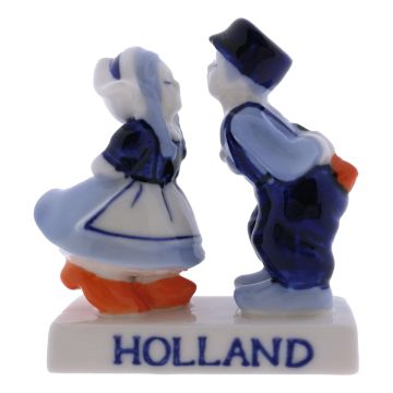 Kussend Paar, 8 cm 