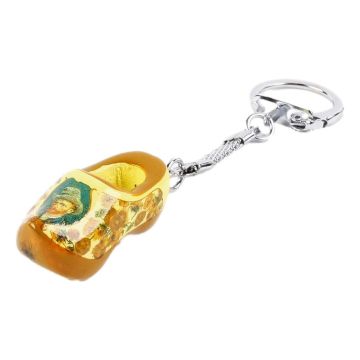 Sleutelhanger Met Klompje, Vincent van Gogh met Vilten Hoed