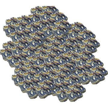 Delfts blauwe klompjes 5cm, 100 sets