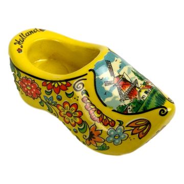 Fridge magnet Clog Yellow, 6 cm