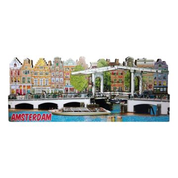 Koelkastmagneet "Magere Brug Amsterdam"