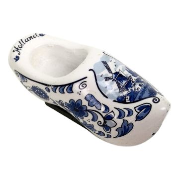 Fridge magnet Clog Delft Blue, 6 cm