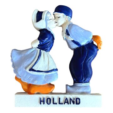 Koelkastmagneet Kussend Paar, 7 cm 