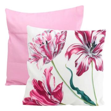 Kussensloop "Maria Sybilla Merian, Three Tulips" (45 cm x 45 cm)