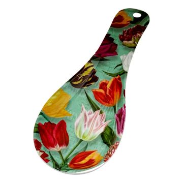 Lepelhouder 'pretty tulips' - groen 
