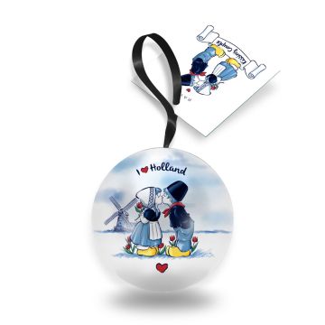 Christmas ornament Kissing Couple Holland