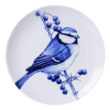 Wandbord Pimpelmees, 20 cm