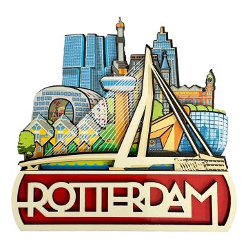 Koelkast Magneet "Rotterdam Stijlvol Deco"