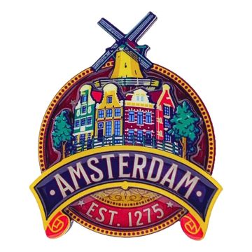 Magneet Epoxy Vintage Amsterdam