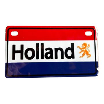 Koelkastmagneet - Holland Kenteken (10 x 5,5 cm)