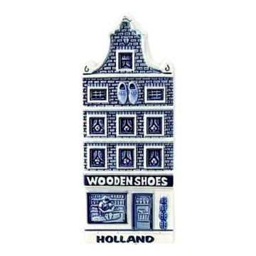 Magneet Klompen Winkel / Delftsblauw Holland